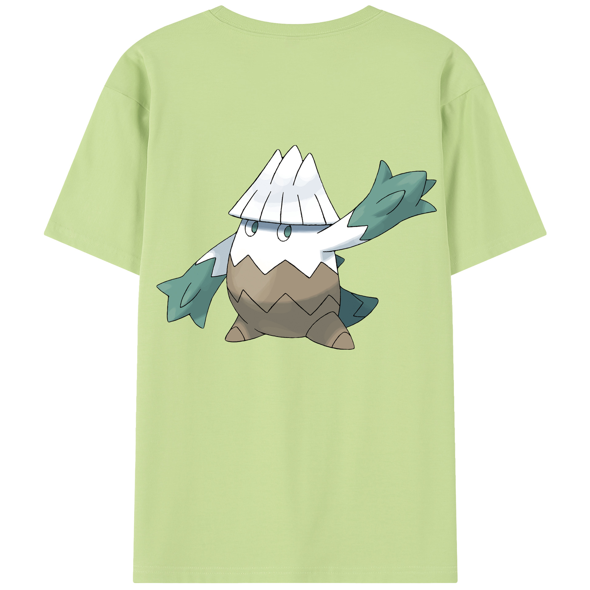 （画像用） ポケットモンスター Pokémon 綿100％半袖Tシャツ（背面プリント）